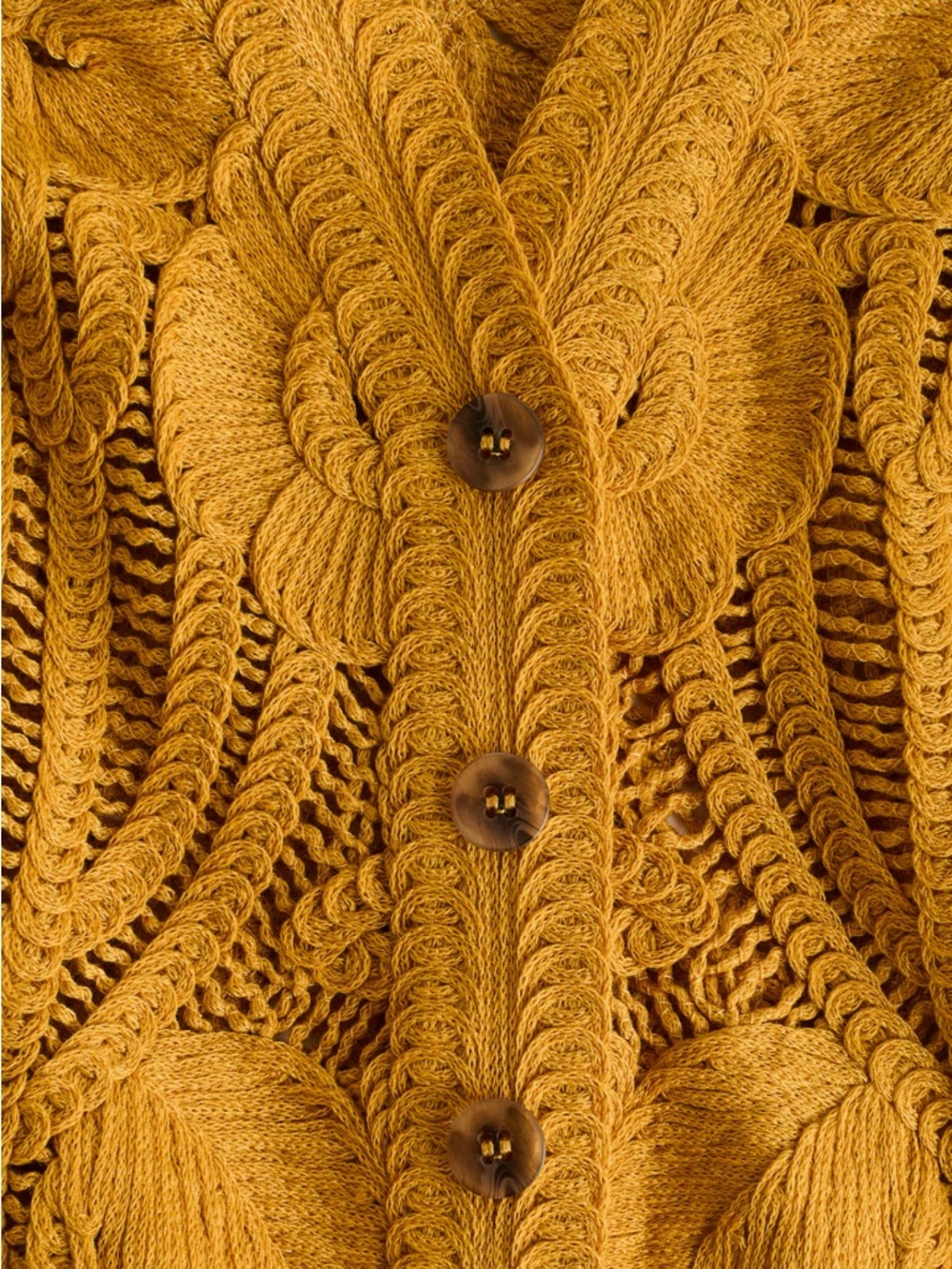 Crochet-look cardigan - Picture 4 of 8